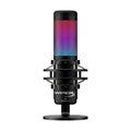 HyperX QuadCast S – RGB USB Condenser Microphone for PC, PS4, PS5 and Mac, Anti-Vibration Shock Mount, 4 Polar Patterns, Pop Filter, Gain Control, Gaming, Streaming, Podcasts, Twitch, YouTube, Discord