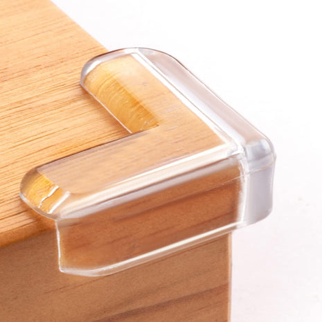8 Pack Corner Protector for Baby, Clear Corner Protectors,Corner Guard | Furniture Edge Safety Bumpers , Baby Proof Bumper , Furniture & Table Edges Furniture & Sharp Corners Baby Proofing (L Shape)