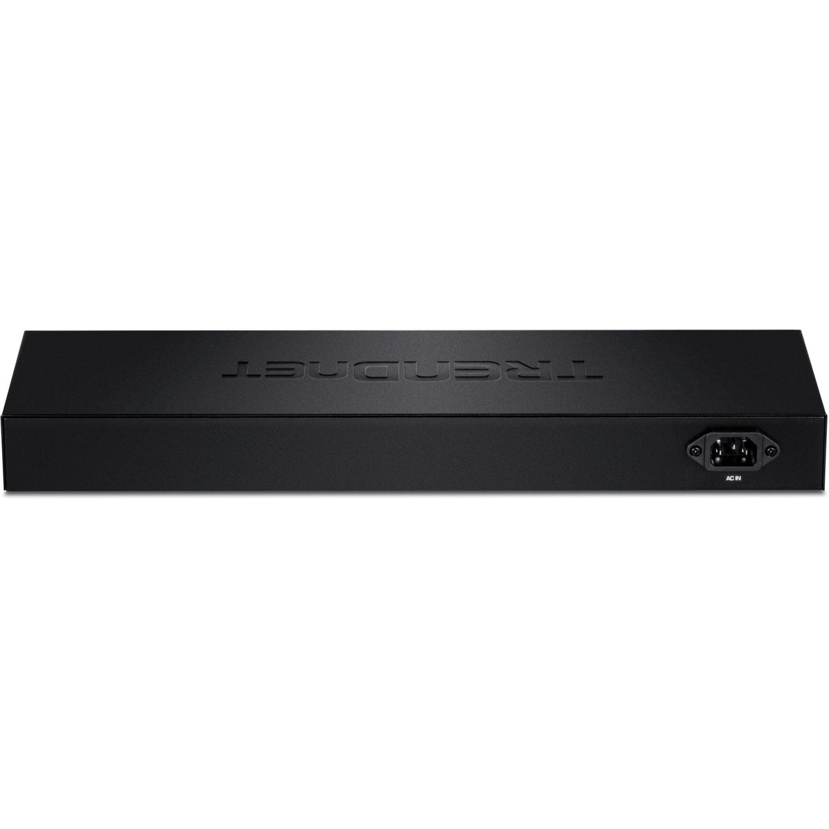 TRENDnet - TEG-S16G 16-Port Unmanaged Gigabit GREENnet Switch, TEG-S16G, 16 x RJ-45 Ports, 32 Gbps Switching Capacity, Fanless, Rack Mountable, Network Ethernet Switch, Lifetime Protection Black