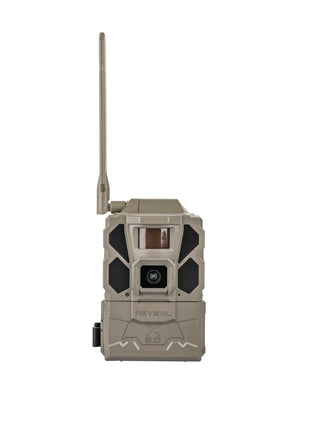 TACTACAM Reveal X Gen 3.0 Cellular Trail Camera: Auto Connect 4G LTE, 4K Photo, 1080p Video, Low-Glow IR Flash, No SD Card Needed, Long Battery Life – Best Hunting, Game & Property Monitoring Camera