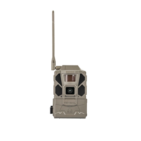 TACTACAM Reveal X Gen 3.0 Cellular Trail Camera: Auto Connect 4G LTE, 4K Photo, 1080p Video, Low-Glow IR Flash, No SD Card Needed, Long Battery Life – Best Hunting, Game & Property Monitoring Camera