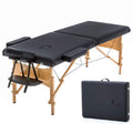BestMassage Massage Bed Portable Massage Table 24 inch Wide Lash Bed Height Adjustable 2 Folding Spa Table with Non-Woven Bag for Spa Footmassage Facial CareSpa Tattoo