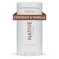Native Deodorant Contains Naturally Derived Ingredients, 72 Hour Odor Control | Deodorant for Women and Men, Aluminum Free with Baking Soda, Coconut Oil and Shea Butter | Coconut & Vanilla
