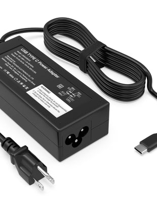 GKLSPL 65W USB C Laptop Charger Compatible with Dell Laptop and More USB Type C Power Adapter
