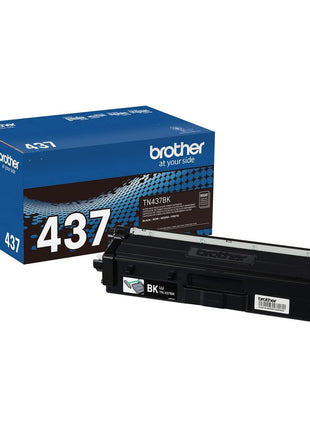 Brother Genuine TN437BK Ultra High Yield Black Toner Cartridge XL