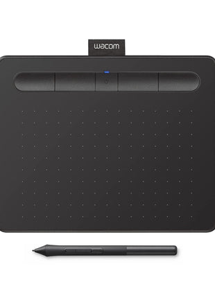 Wacom Intuos Small, Bluetooth Graphic Drawing Tablet with Pen + Software | Battery-free pen, 4 ExpressKeys for shortcuts, works with Mac, Windows & Chromebook; Ideal for creators, students & teachers