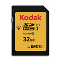 KODAK SDHC Card 32GB UHS-I U1 V10 Premium, up to 85MB/s Read Speed, for Full HD Video and High-Resolution Pictures, Compatible with SDHC Standard - EKMSD32GHC10K