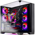 Skytech O11 Vision Gaming PC Desktop, Ryzen 7 7800X3D 4.2 GHz (5GHz Turbo Boost), NVIDIA RTX 5070 Ti 16GB GDDR7, 1TB Gen4 SSD, 32GB DDR5 RAM 6000 RGB, 850W Gold PSU, 360mm ARGB AIO, Wi-Fi, Win 11