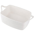 OIAHOMY Woven Basket, Gift Basket Empty with Gift Bags and Ribbons, Rope Baskets for Baby Showers, Storage Baskets with Handles for Nursery, Pet Toy Organizer - White