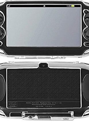 RDFJ Full Cover Compatible with PSVita PCH-1000 Crystal Clear Hard Case for PSVita1000