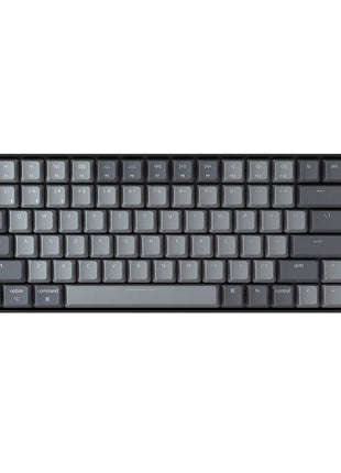 Keychron K2 75% Layout Bluetooth Wireless Mechanical Keyboard Super Switch/White LED Backlit/USB C/Anti Ghosting/N-Key Rollover, 84 Keys Gaming Keyboard for Mac Windows-Version 2