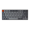 Keychron K2 75% Layout Bluetooth Wireless Mechanical Keyboard Super Switch/White LED Backlit/USB C/Anti Ghosting/N-Key Rollover, 84 Keys Gaming Keyboard for Mac Windows-Version 2