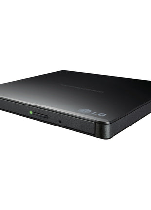 LG GP65NB60 8X USB 2.0 Super Multi Ultra Slim Portable DVD Writer Drive +/-RW External Drive with M-DISC Support - Black