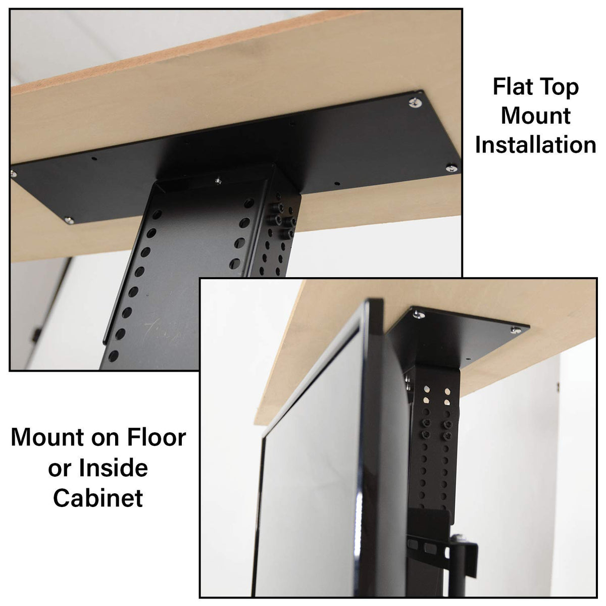 Touchstone Valueline 30003 Smart Motorized TV Lift for 26–50” TVs – Pop-Up Cabinet Mount, Alexa & Google Enabled, 28” Travel, 165 lb Capacity, RF & Wired Remotes, 5-Year Warranty