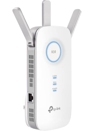 TP-Link AC1900 WiFi Range Extender RE550 | Dual-Band Wireless Repeater Amplifier w/Gigabit Ethernet Port | Up to 2200 Sq. Ft., 32 Devices | Internet Signal Booster | APP Setup | EasyMesh Compatible