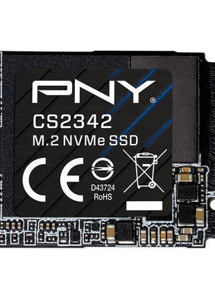 PNY CS2342 2TB Gen4 PCIe NVMe M.2 2230 3D NAND SSD – Up to 7,300/6,000 MB/s – PC/Laptop/Gaming Upgrade – Perfect for Steam Deck, ASUS ROG Ally, MSI Claw – Internal Solid-State Drive M230CS2342-2TB-TB