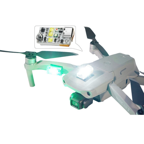 VIFLY Drone Strobe Light, FAA-compliant Anti Collision Strobe (1pc) | FAA Drone Night Flying, Fits for DJI Neo 2, Mini 5 Pro/4 Pro/3/4k, Avata 2/360, Air 3S, Mavic 3/2, Flip and All RC Drones
