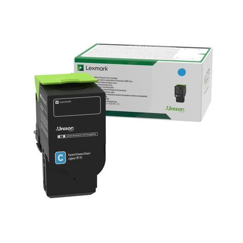 Lexmark CX735 Cyan Return Program 16.2K Toner Cartridge GSA