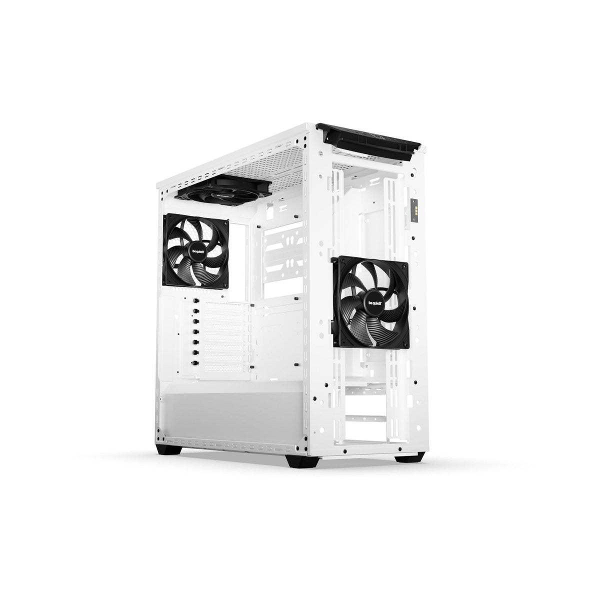 be quiet! Shadow Base 800 DX -ARGB - Mid-Tower PC Gaming Case - 420mm radiators or E-ATX motherboards Support -White - BGW62