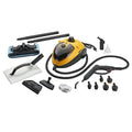 Wagner Spraytech 0282014 915e On-Demand Steam Cleaner & Wallpaper Removal, Multipurpose Power Steamer, 18 Attachments Included (Some Pieces Included in Storage Compartment) For Floor