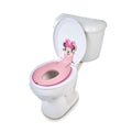 Bright Starts Disney Baby Minnie Mouse Flip & Sit Potty Training Seat, Attaches to Toilet Securely, Space Saving Design Fits Most Toilets