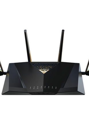 ASUS RT-BE88U Dual-Band WiFi 7 AiMesh Extendable Performance Router, 4K-QAM, MLO, Dual 10G Ports, SFP+, 4X 2.5G Ports, 4X 1G Ports, 34G WAN/LAN Capacity, Network Security, Built-in VPN