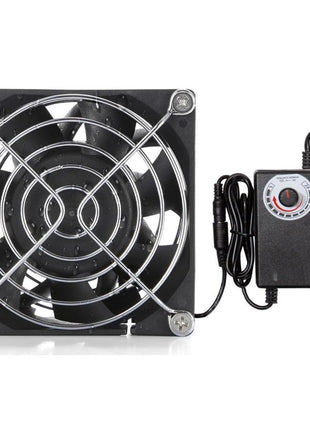 Pano-Mounts 8038ACIP1PACKC 80 mm Moisture-Proof 8038 Small Computer Muffin Exhaust Vent Case Fan Black