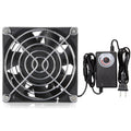 Pano-Mounts 8038ACIP1PACKC 80 mm Moisture-Proof 8038 Small Computer Muffin Exhaust Vent Case Fan Black