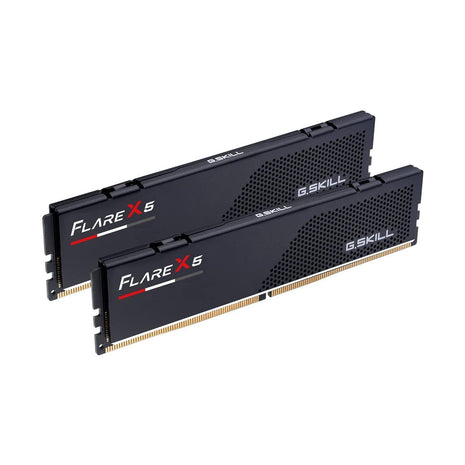 G.SKILL Flare X5 Series DDR5 RAM (AMD EXPO & Intel XMP 3.0) 32GB (2x16GB) 6000MT/s CL36-36-36-96 1.35V Desktop Computer Memory U-DIMM - Matte Black (F5-6000J3636F16GX2-FX5)