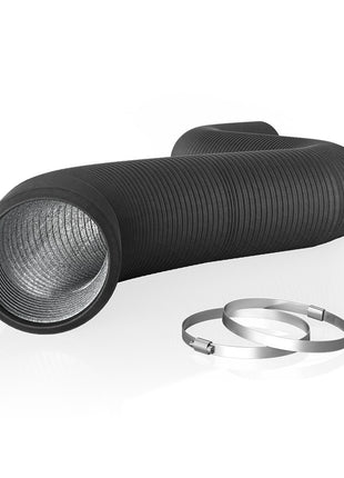 AC Infinity Flexible 4-Inch Aluminum Ducting, Heavy-Duty Four-Layer Protection, 25-Feet Long for Heating Cooling Ventilation and Exhaust
