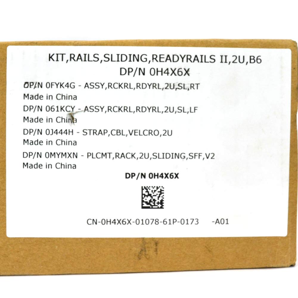 Dell H4X6X 2U Sliding Ready Rail KIT for PE R520 R720 R820 770-BBIN - New Boxed
