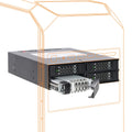 ICY DOCK Full Metal 4 x 2.5 SAS/SATA HDD/SSD Mobile Rack Enclosure for 5.25