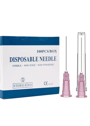 18 Gauge 1 Inch Needle (100Pack),Luer Lock Industrial Accessories Needles,Individually Wrapped