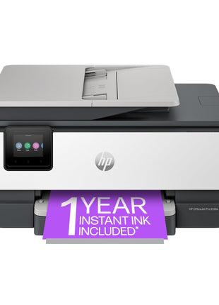 HP OfficeJet Pro 8139e Wireless All-in-One Color Inkjet Printer, Print, scan, Copy, fax, ADF, Duplex Printing Best-for-Home Office, 1 Year Instant Ink Trial Included, AI-Enabled (40Q51A)