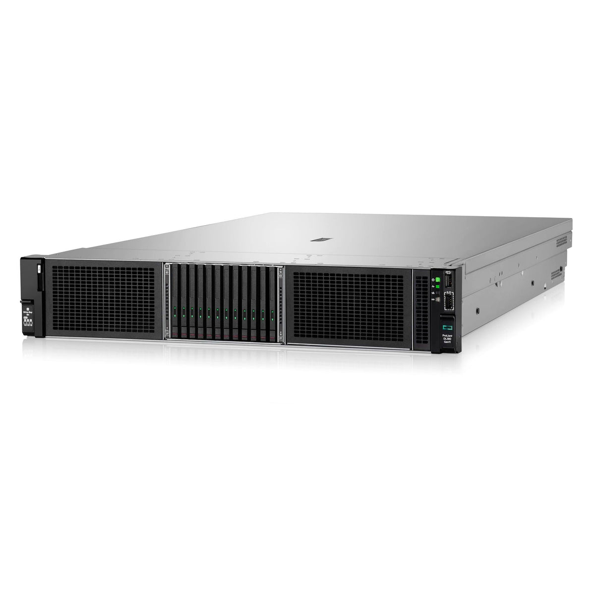 Hewlett Packard Enterprise ProLiant DL380 Gen11 Rack Server w/one Intel Xeon Silver 4514Y Processor, 2.0GHz 16c 1P 128GB‑R 8SFF MR408i‑o 2x480GB SSD 2x1000W PS (HPE Smart Choice P72982-005)