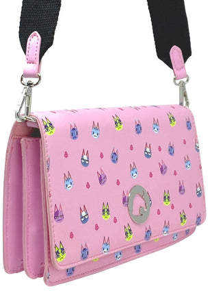 Animal Crossing New Horizons Mint Leaves Sling Bag