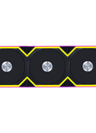 Lian Li UNI Fan SL Wireless (Reverse Blade) 120mm ARGB Fan - Triple Pack - 2.4 GHz Wireless Signal for RGB & Fans Control - Daisy-Chain Design - Controller Included and Required - Black (12RSL1W3B)
