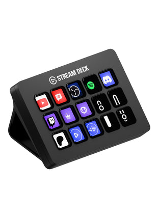 Elgato Stream Deck MK.2 Studio Controller, 15 Macro Keys | Trigger actions in OBS, Twitch, YouTube and more, Visual feedback, Hundreds of plugins, Works with Mac and PC
