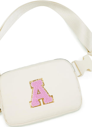 Uygafly Birthday Gifts for 4 5 6 7 8 9 10 11 12 13 Year Old Girls,Graduation Gifts for Teens Kids Daughter Sister Her,Fanny Pack Crossbody Bag Belt Bag Cute Trendy Stuff | Cream,A