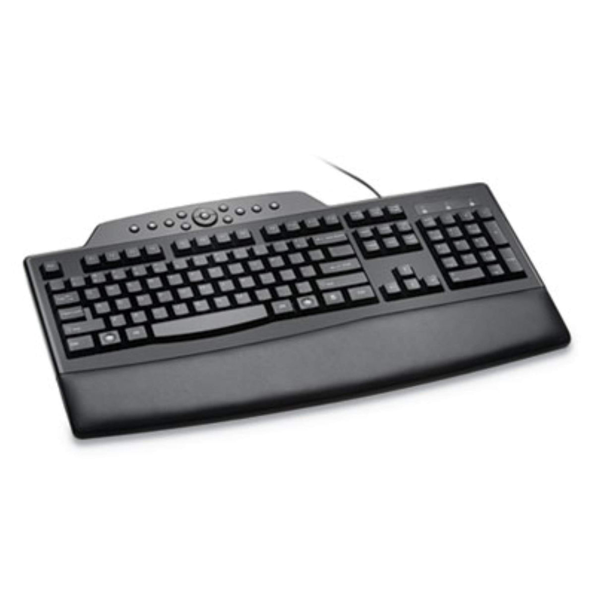 Kensington Pro Fit Comfort Keyboard Internet/Media Keys Wired Black Kmw72402