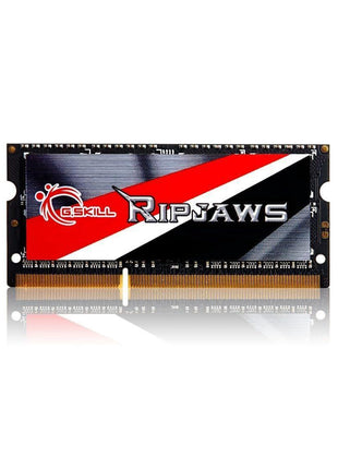 G.SKILL Ripjaws DDR3 SO-DIMM Series DDR3L RAM 16GB (2x8GB) 1600MT/s CL9-9-9-28 1.35V Unbuffered Non-ECC Notebook/Laptop Memory SO-DIMM (F3-1600C9D-16GRSL)