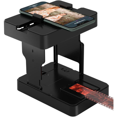 Mobile Film Scanner 35mm, Positive Slide & Negative Scanner Photo Scanner Converts 35mm Slides & Negatives to Digital Photos (2AA Batteries Included)