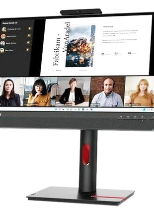 Lenovo ThinkCentre TIO22GEN5 22" Class Webcam Full HD LED Monitor - 16:9 - Black