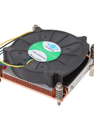 Dynatron K199 Intel Sandy Bridge Xeon, Core i3 Core i5 Core i7 for Socket 1155/1156 1U Active Solution 2 Ball Bearing Copper Heatsink CPU Cooler