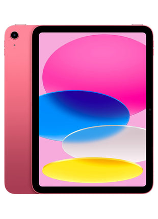 Apple iPad (10th Generation): with A14 Bionic chip, 10.9-inch Liquid Retina Display, 256GB, Wi-Fi 6, 12MP front/12MP Back Camera, Touch ID, All-Day Battery Life – Pink