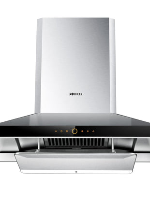 FOTILE EMS9026 36" Wall-mount Range Hood 1000 CFMs with Touchscreen, 2 Speed-settings and Auto Turbo Mode | Manual-adjustable Capture Shield Technology | Delay Shutoff and Detachable Oil Plate
