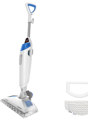 BISSELL Steam Mop 1940A PowerFresh Floor Steam Cleaner for Hard Wood & Tile with Natural Sanitization, Easy Scrubber, Variable Steam, 12" Cleaning Path