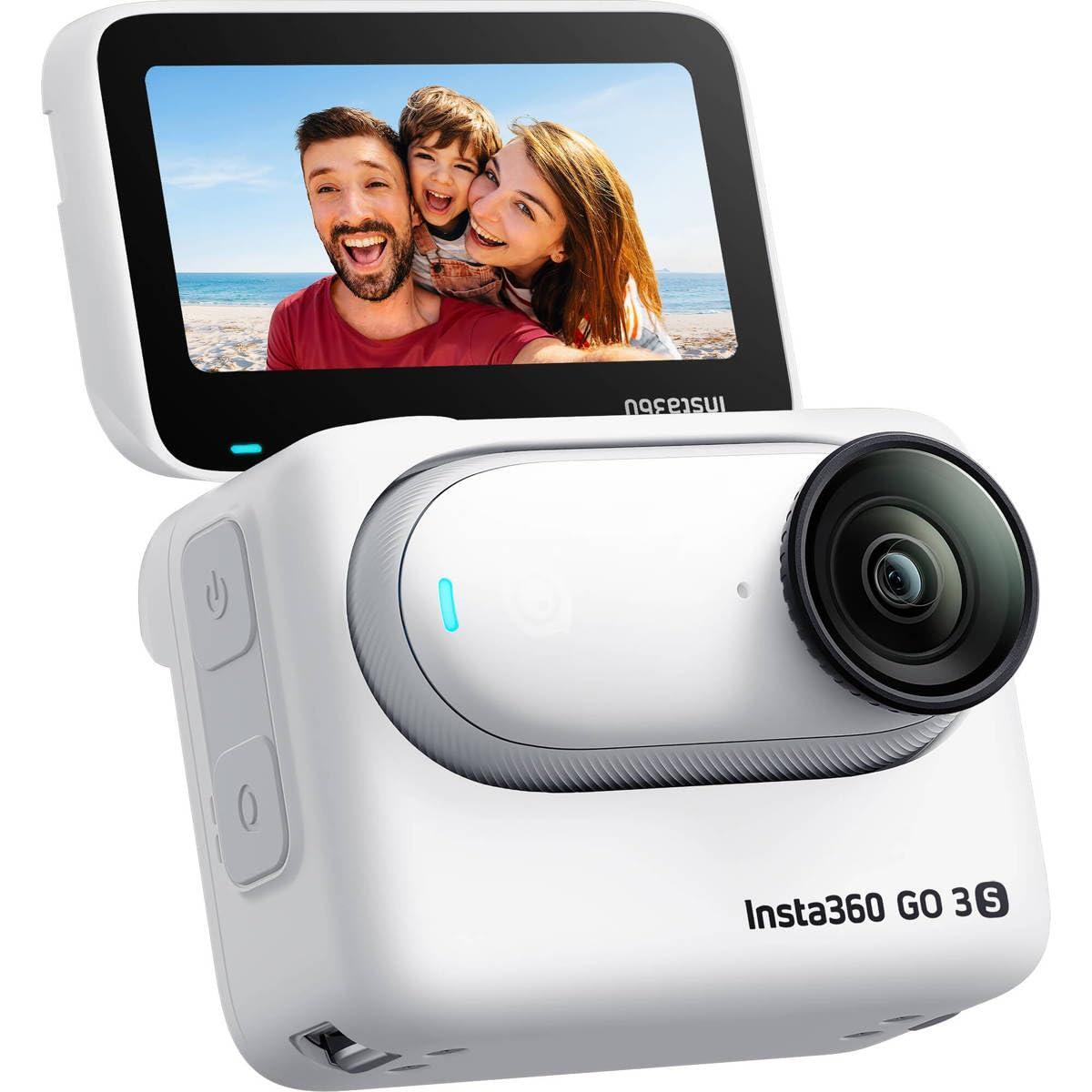 Insta360 GO 3S 4K Standard Edition Action Camera - White Arctic, 128GB