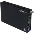 StarTech.com Gigabit Ethernet Fiber Media Converter with Open SFP Slot - Fiber to Ethernet Converter - Gigabit Ethernet Media Converter, TAA (ET91000SFP2)