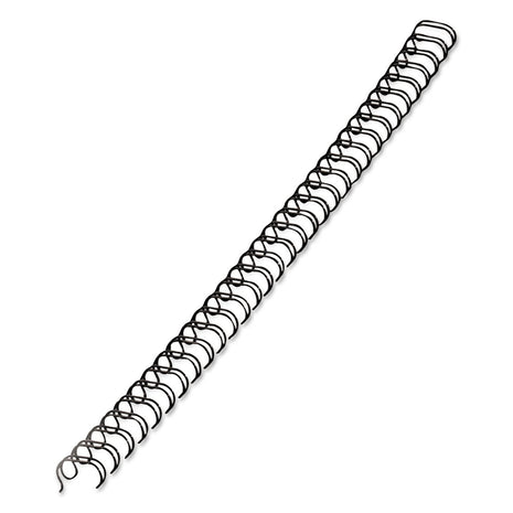 Fellowes 1/4-Inch Binding Spines Wire, 25-Pack, Black (52539)